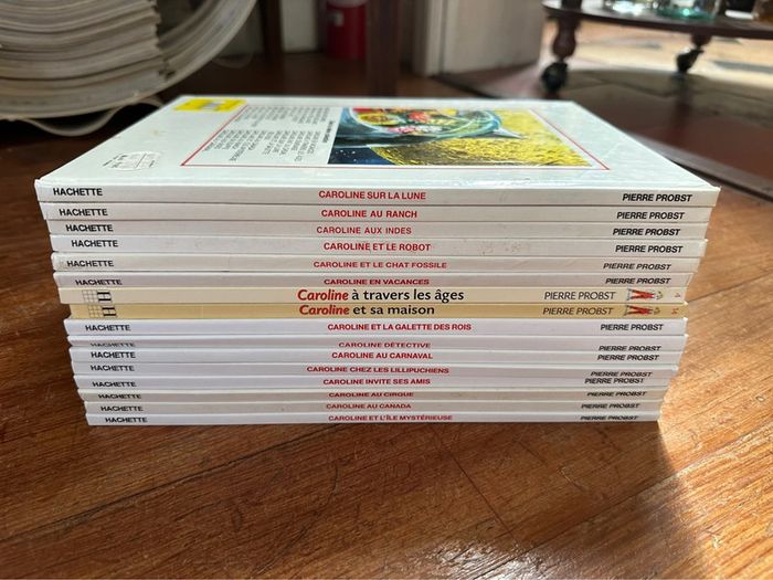 Lot de 16 albums Caroline Pierre Probst livres bd vintage Hachette collection - photo numéro 2
