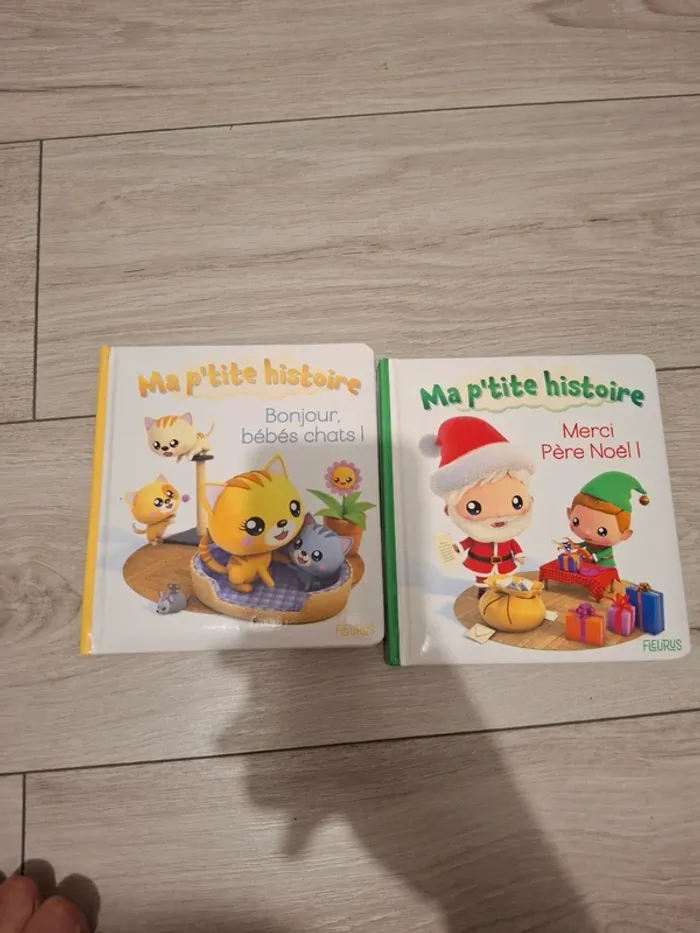 Lot 2 livres ma ptite histoire