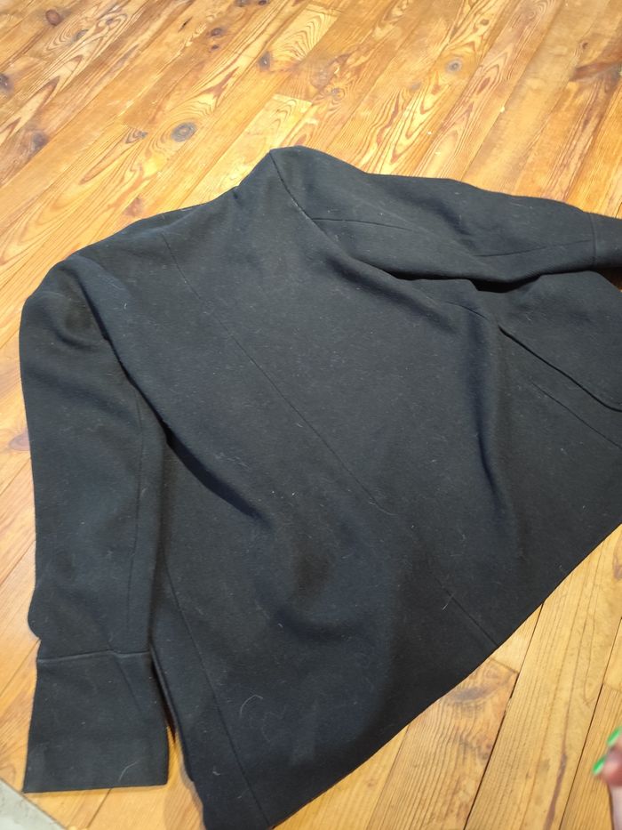 Veste femme taille 44 noir chic style blazer manteau - photo numéro 6