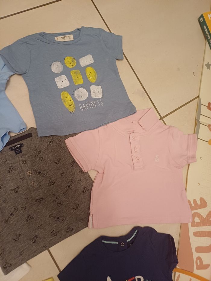 Lot 13 tee shirt manches courtes bébé - photo numéro 5