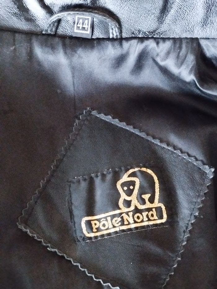 Manteau cuir long Pôle Nord - photo numéro 4