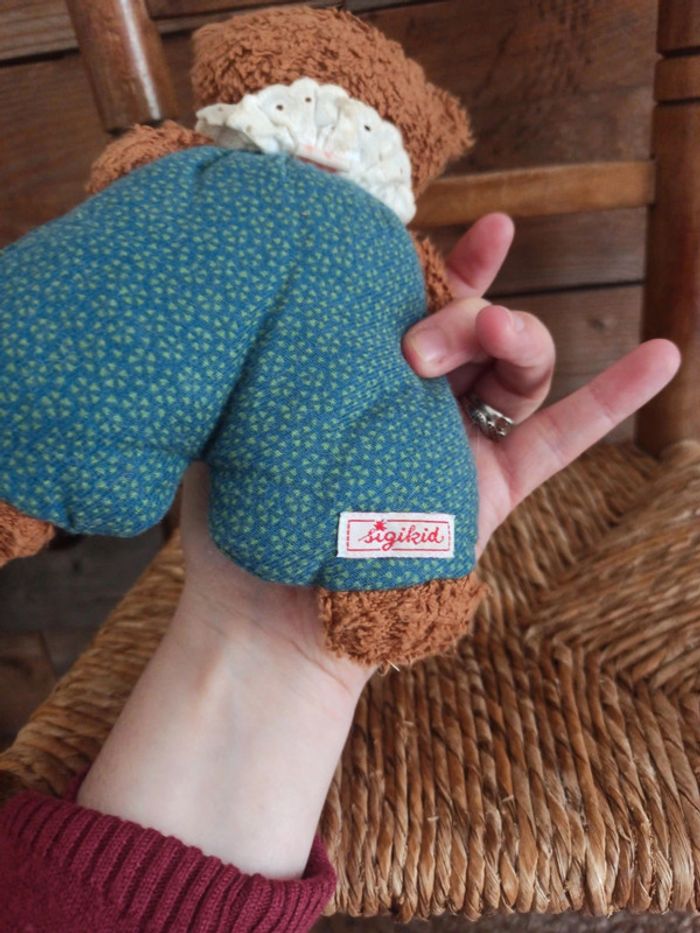 Peluche petit ours sigikid tbe - photo numéro 4