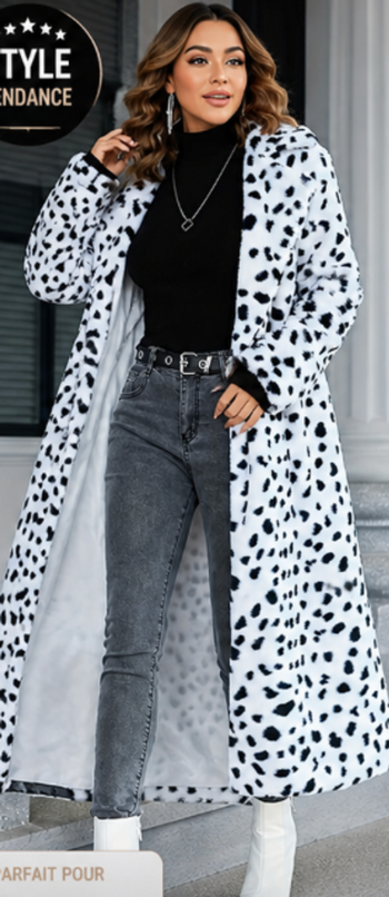 Manteau léopard  L 
