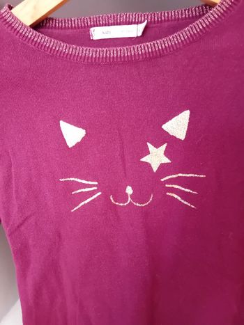 Pull fille 8 ans