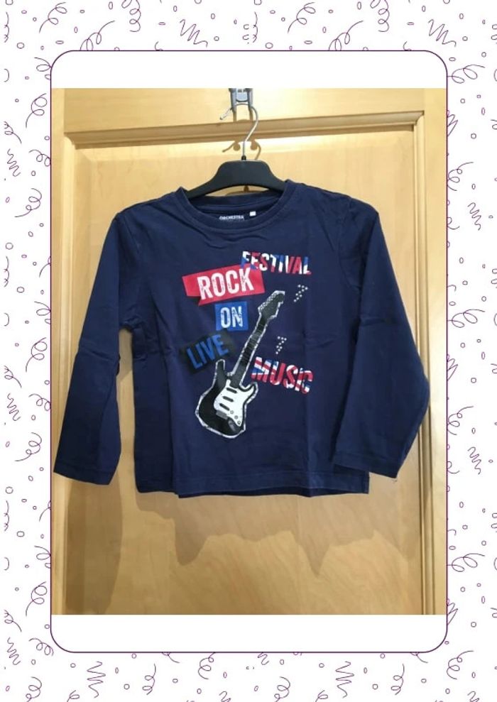 T-shirt marine orchestra