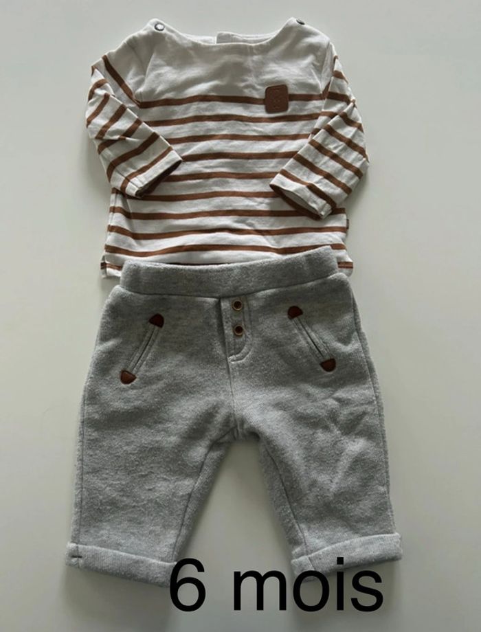 Ensemble pull et pantalon 6 mois