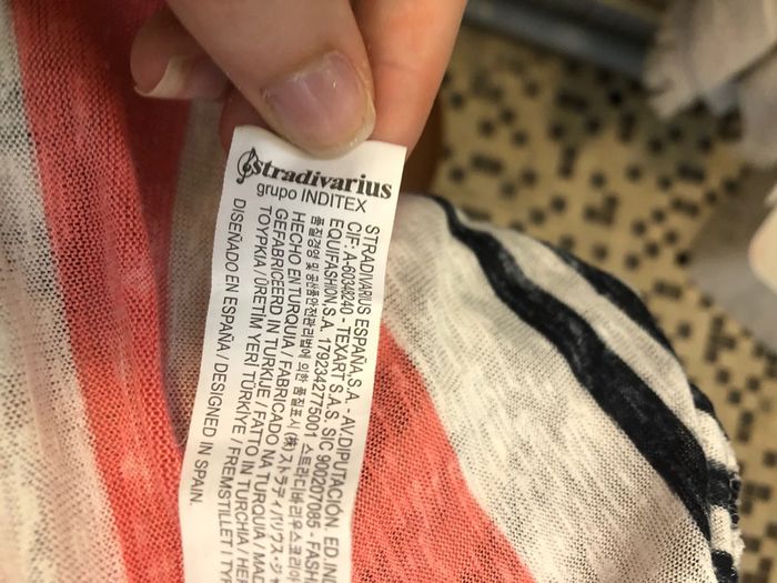 Top stradivarius Rayé - photo numéro 3