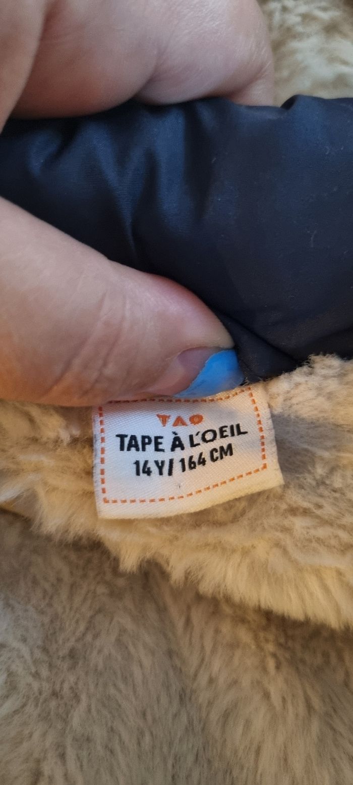 Manteau d'hiver doublé pour enfant - photo numéro 5