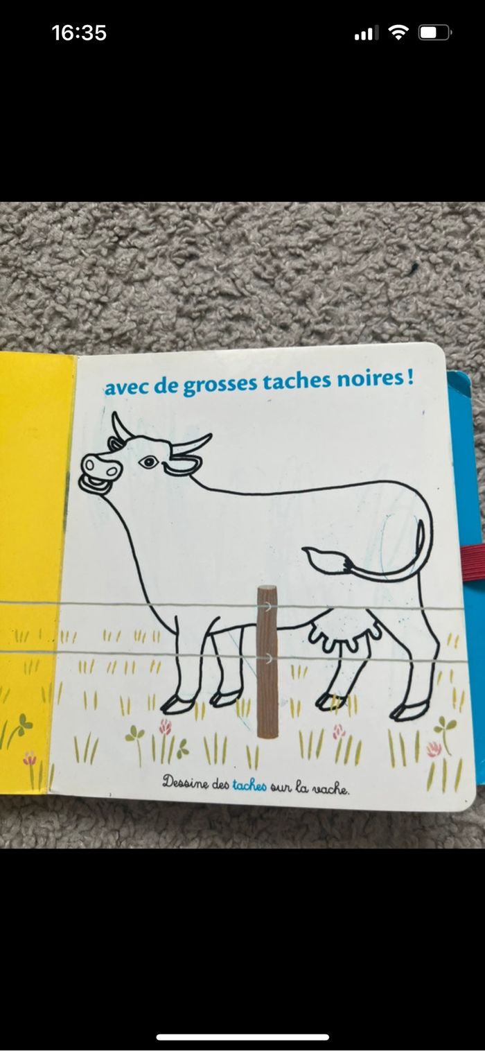 Livre ardoise petit ours brun - photo numéro 3