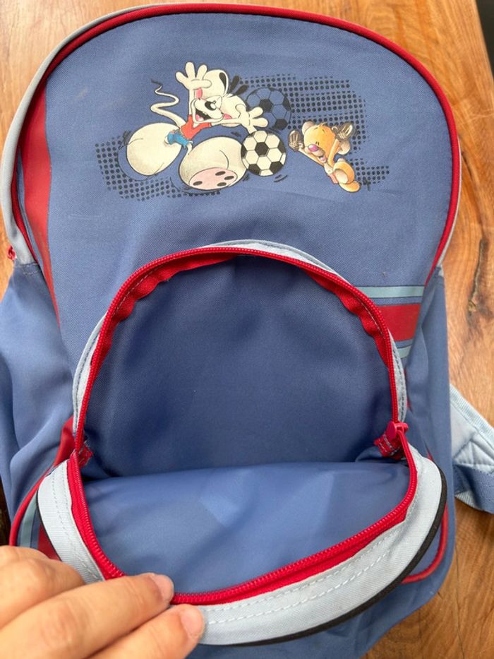 Sac à dos+trousse#diddl#vintage - photo numéro 5