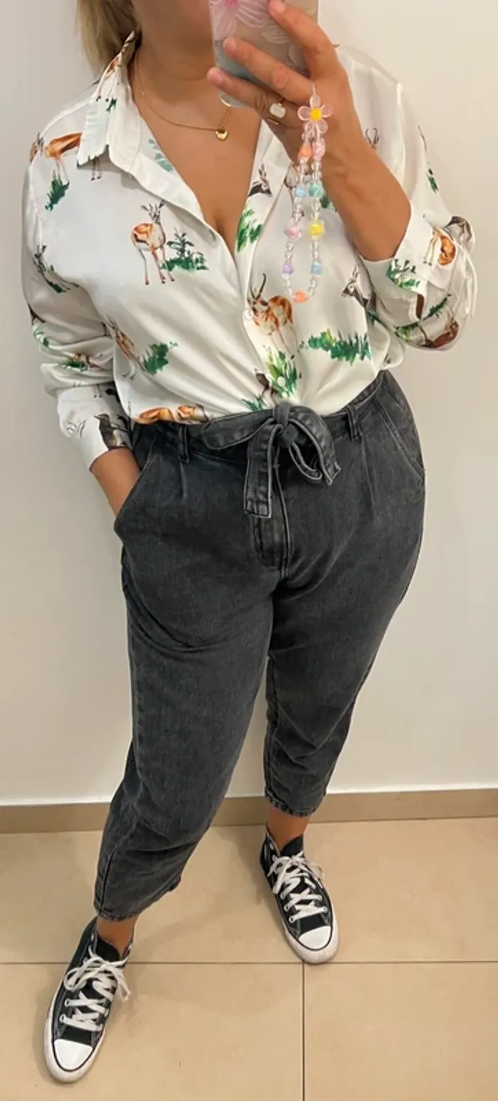 Chemise Zara Imprimée - photo numéro 4