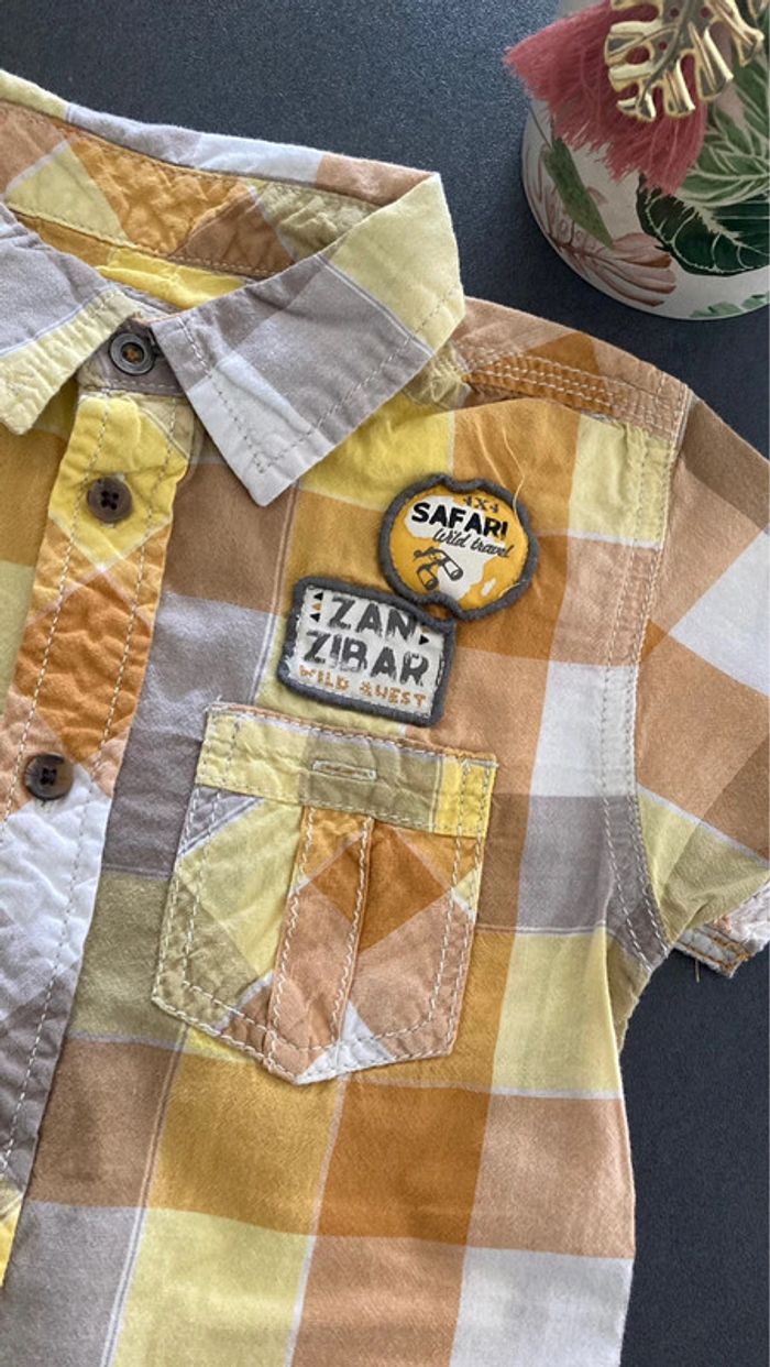 Pataugas chemise vêtement garçon 8 ans - photo numéro 4