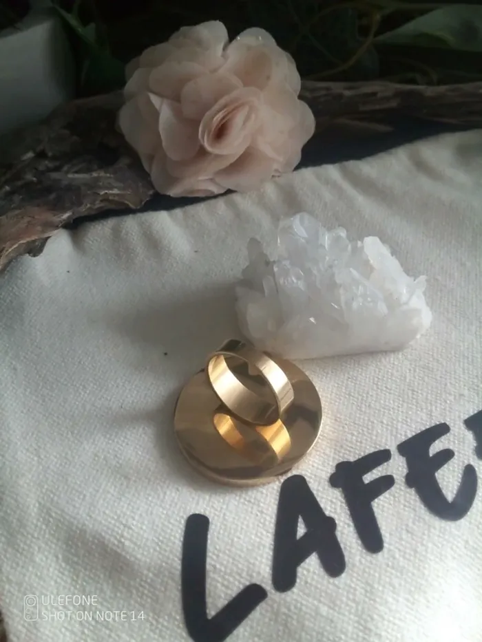 Bague spirale de la vie en acier inoxydable - photo numéro 4