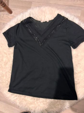 Tee shirt noir collection IRL