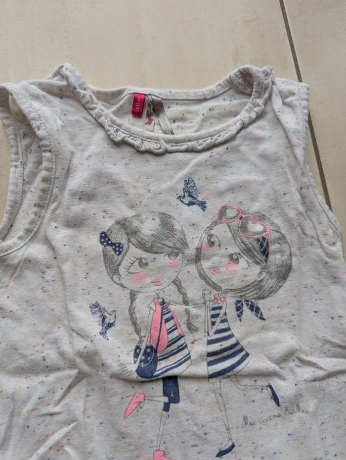 Tee-shirt + débardeur orchestra 2 ans - photo numéro 4