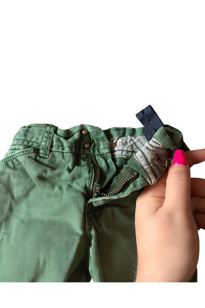 👖💚 Pantalon Vert Okaïdi – Taille 3 Ans | Confortable & Stylé | Très Bon État - photo numéro 4