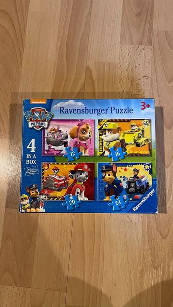 4 puzzle Pat Patrouille