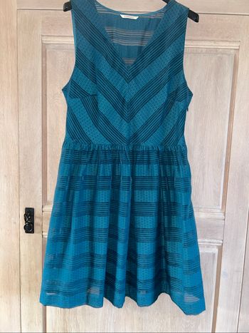 Robe camaïeu en 44