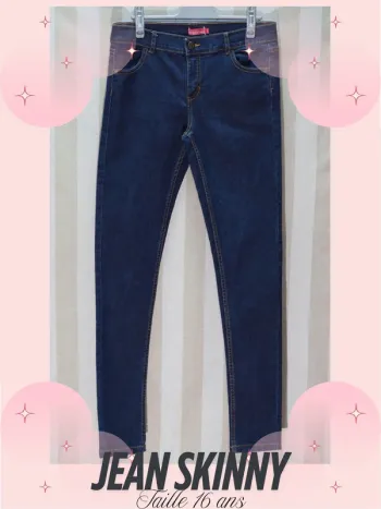 Jean skinny Tissaia - Taille 16 ans