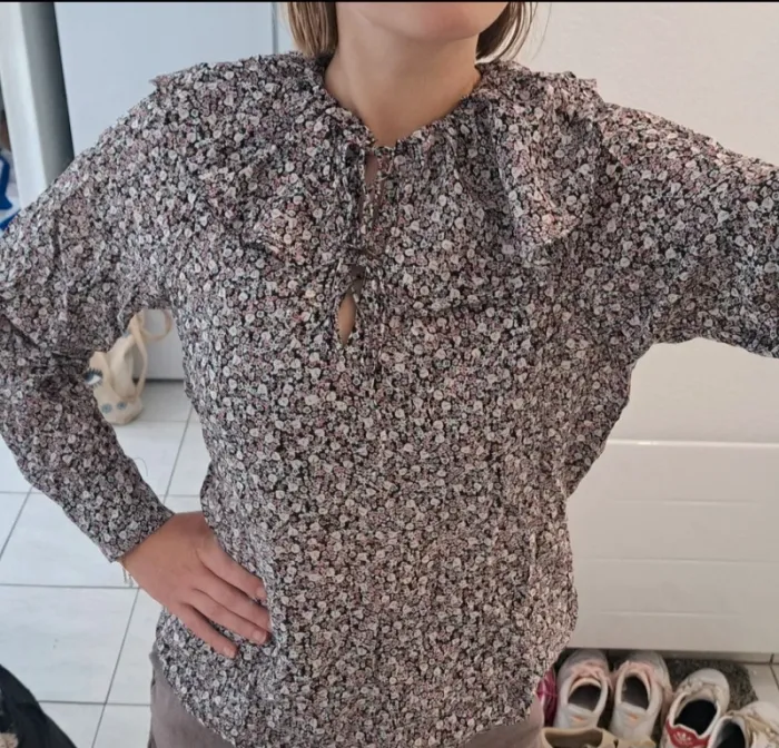 Blouse fluide fleurie H&M