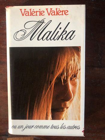 Roman d'amour "Malika" de Valérie Valère