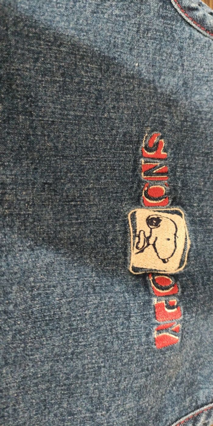 Robe en jean Snoopy 2 ans - photo numéro 3