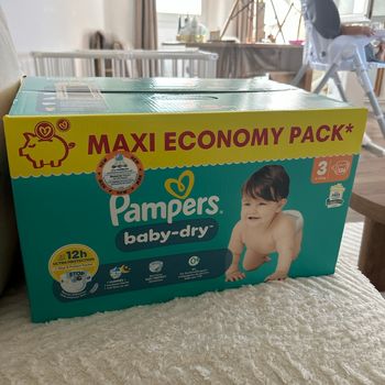 Pampers baby dry taille 3