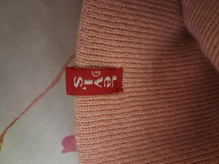 Joli bonnet rose clair Levis, simple, doux et confortable - T L/XL - photo numéro 3