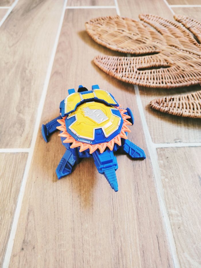 🙅 Power rangers dino charge gros zord dinosaure Archelon Tortue marque bandai - photo numéro 4