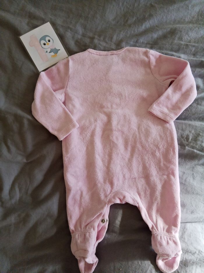 Pyjama rose "Good Night" _ 1 mois - photo numéro 3
