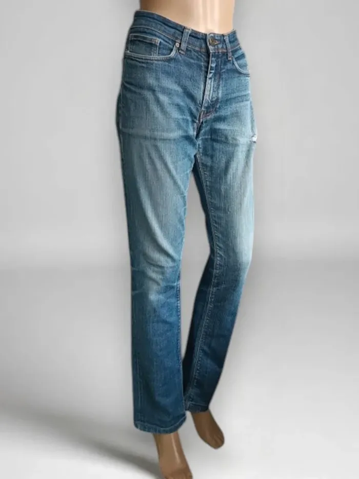 Jean Burton,coupe regular fit ,taille mi-haute,extensible - photo numéro 7