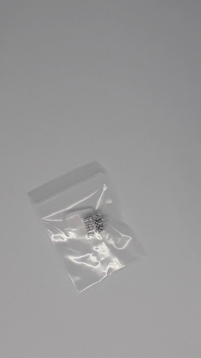 Charm perle argenté château - photo numéro 6