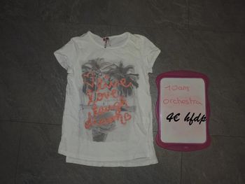 haut orchestra taille 10 ans