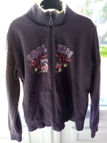 Gilet veste fourré 12a