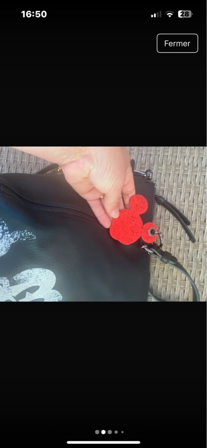 Grand Sac à main (cabas) Desigual Mickey - photo numéro 2