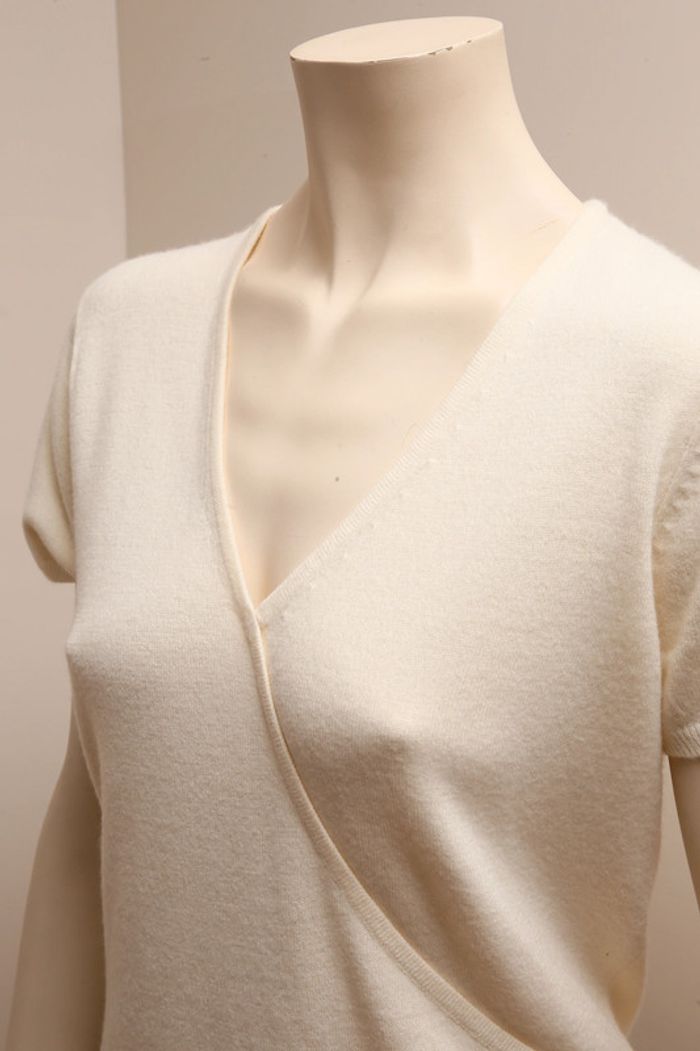 Pull crème - photo numéro 2