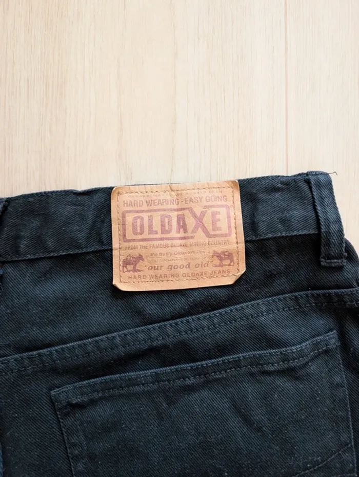 Short en jean noir - photo numéro 5