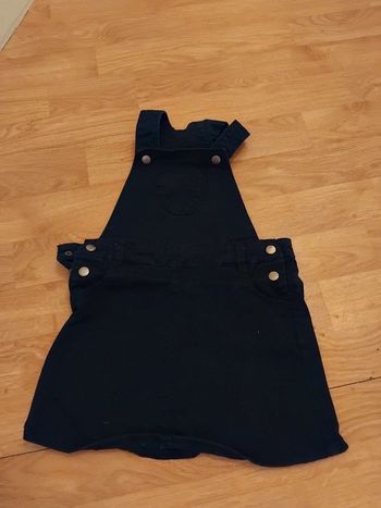 Salopette en jeans fille 24mois