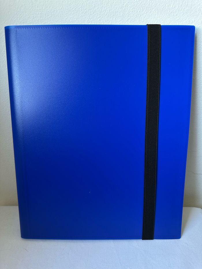 Album de rangement bleu/ Portfolio de qualité premium 360 places Pokémon