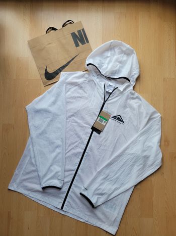Veste Nike Trail Running Blanche