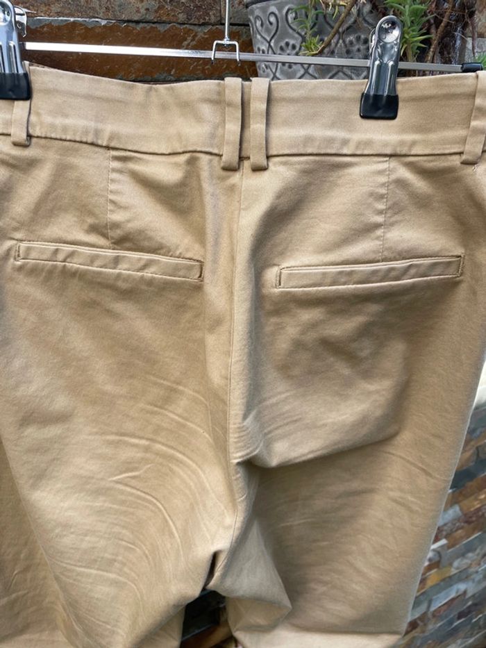 Pantalon chino beige foncé - photo numéro 3