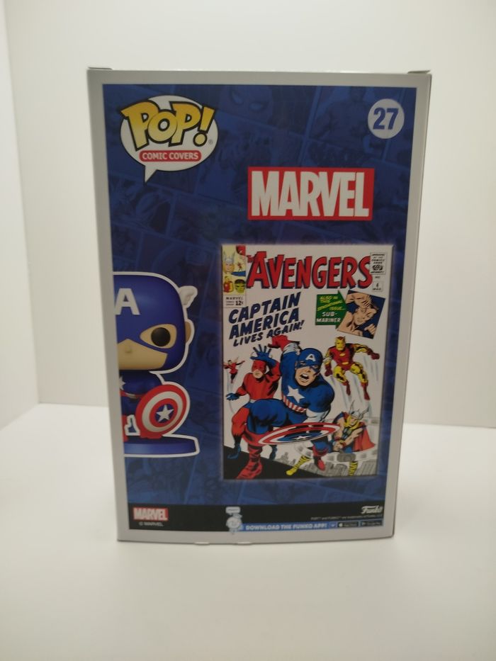 Funko pop comics cover - Captain America - photo numéro 5