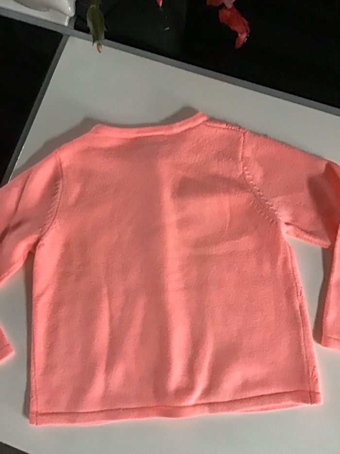 Gilet corail 18 mois - photo numéro 3