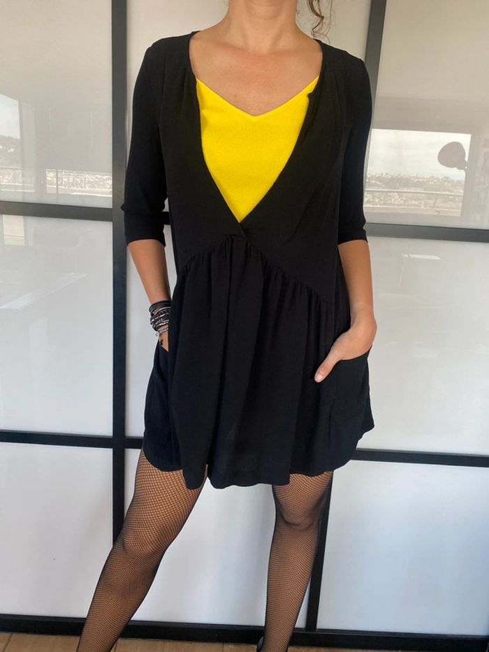 🎁prix en baisse aujourd’hui 🎁 Robe noire élégante ba&sh fonzy