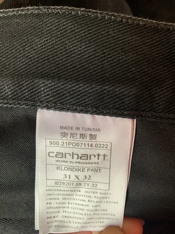 Carhartt noir homme - photo numéro 5