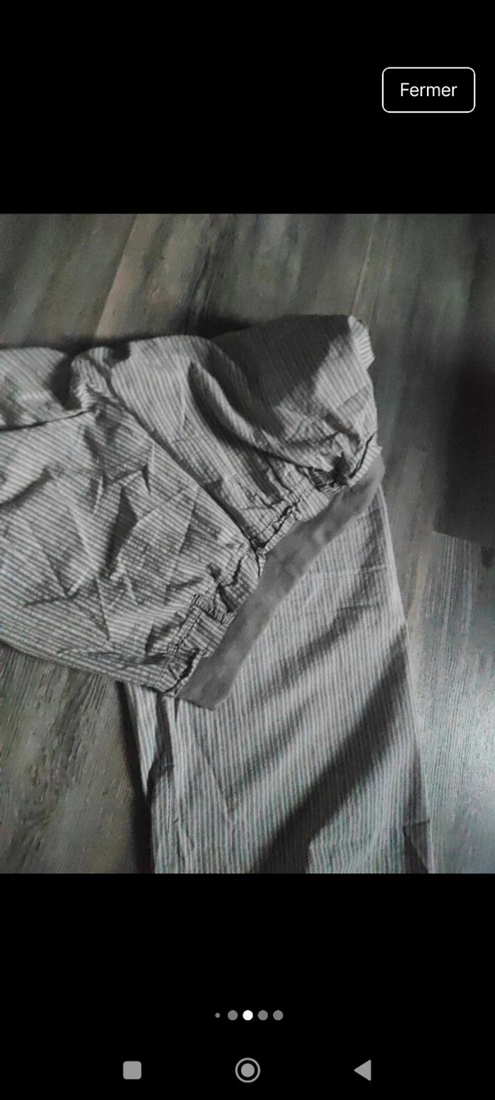 Pantalon fin en coton femme - photo numéro 6