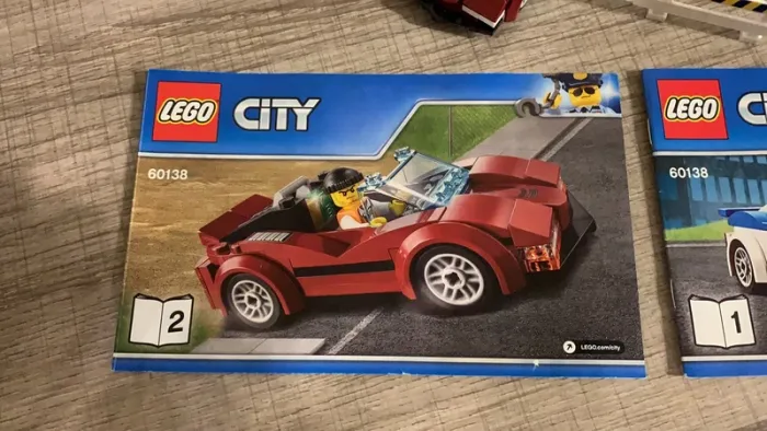 Lot lego city n 60138 la course - photo numéro 2