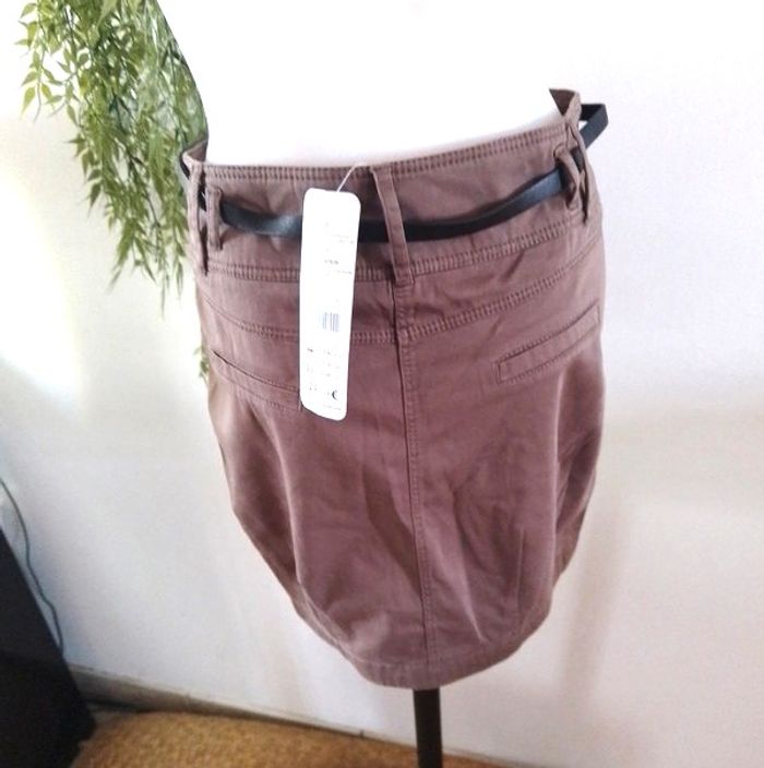 jupe taille 36 cache-cache avec ceinture neuve - photo numéro 4