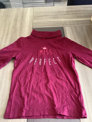 Sous pull coton taille 6 ans