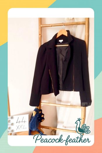 Veste noire jacqueline Riu 44